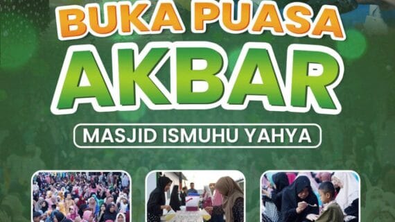 Buka Puasa Bersama Akbar Masjid Ismuhu Yahya Ramadhan 1445H/2024M