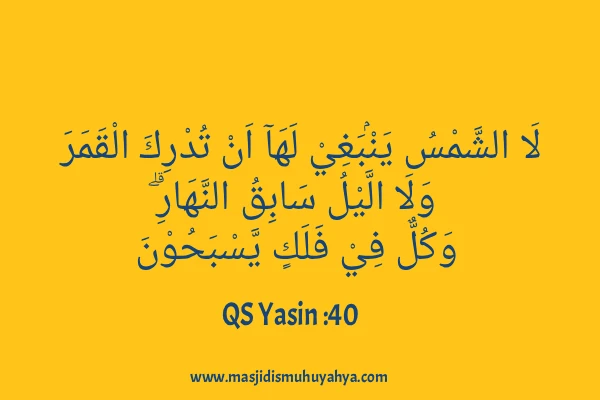 Makna dan Tafsir Surah Yasin Ayat 40: Ibnu Katsir & Al-Misbah