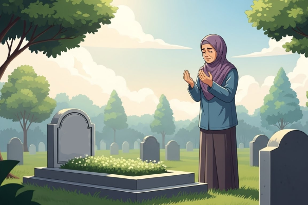Doa Ziarah Kubur Orang Tua – Bacaan, Tata Cara & Keutamaan