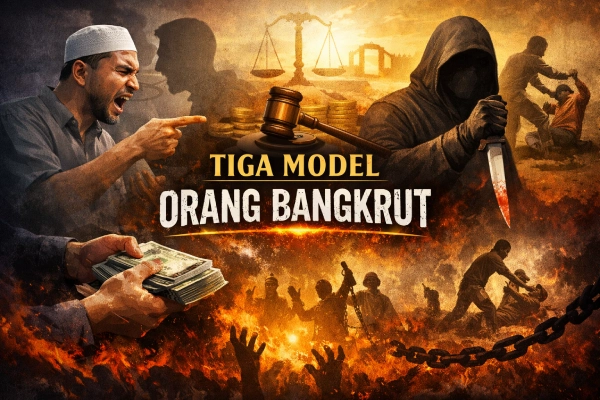 Ceramah Kultum Ramadhan: Tiga Model Orang Bangkrut