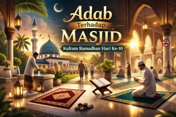 Kultum Ramadhan Hari Ke 12: Adab Terhadap Masjid