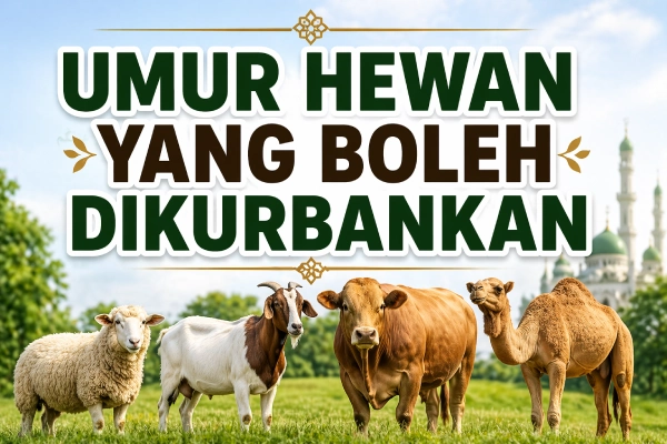 Syarat Umur Hewan yang Boleh Dikurbankan Sesuai Syariat