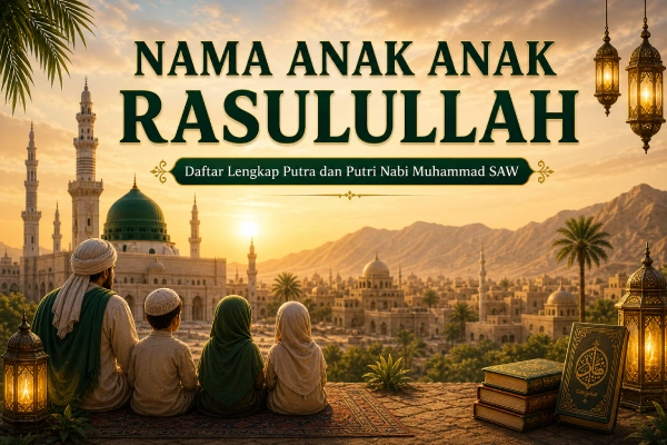 Nama Anak Anak Rasulullah: Daftar Lengkap dan Kisahnya