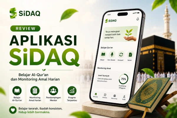 Aplikasi SIDAQ: Solusi Belajar Al-Qur’an dan Monitoring Amal Yaumi