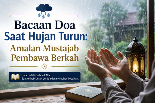 Bacaan Doa Saat Hujan Turun: Amalan Mustajab Pembawa Berkah