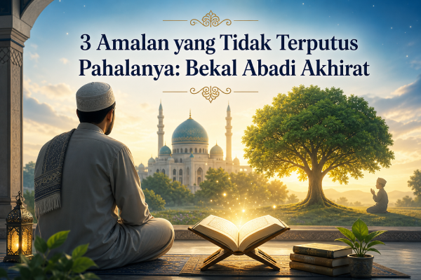 3 Amalan yang Tidak Terputus Pahalanya: Bekal Abadi Akhirat