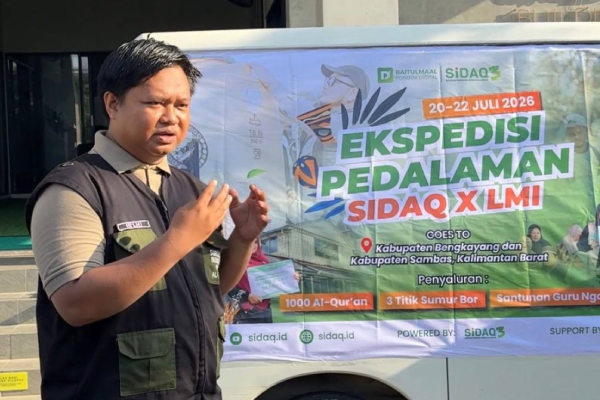 Ekspedisi SIDAQ Pedalaman: Tebar 1.000 Al-Qur’an, 30 Paket Hadiah Guru Ngaji, dan Bangun 3 Sumur Bor