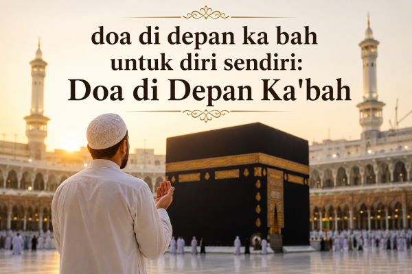 Doa di Depan Ka bah untuk Diri Sendiri: Doa di Depan Ka’bah